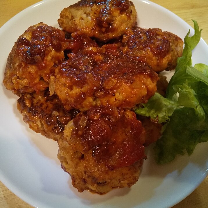 ハンバーグが余った次の日に！甘いケチャップ味お弁当